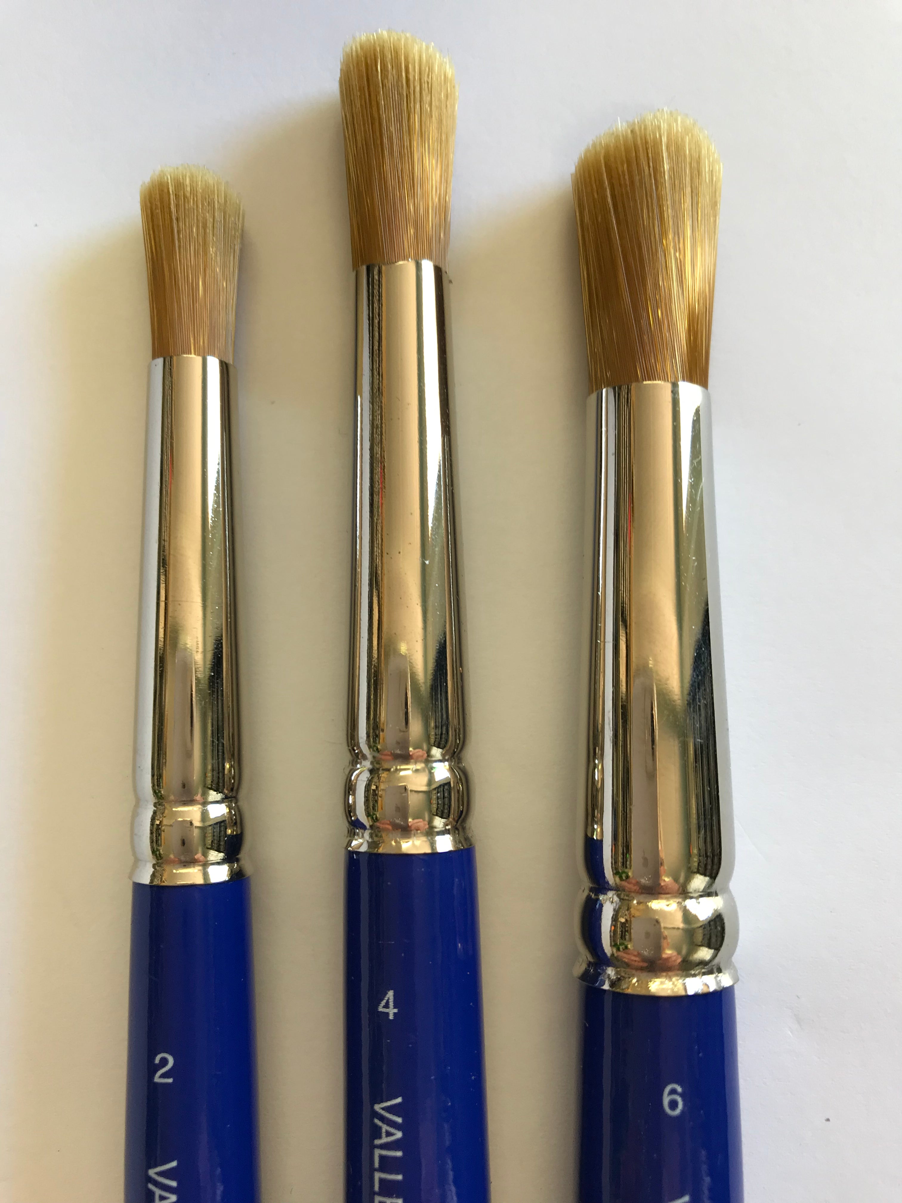 P90466 - Rounded Stencil Synthetic Brush No. 6