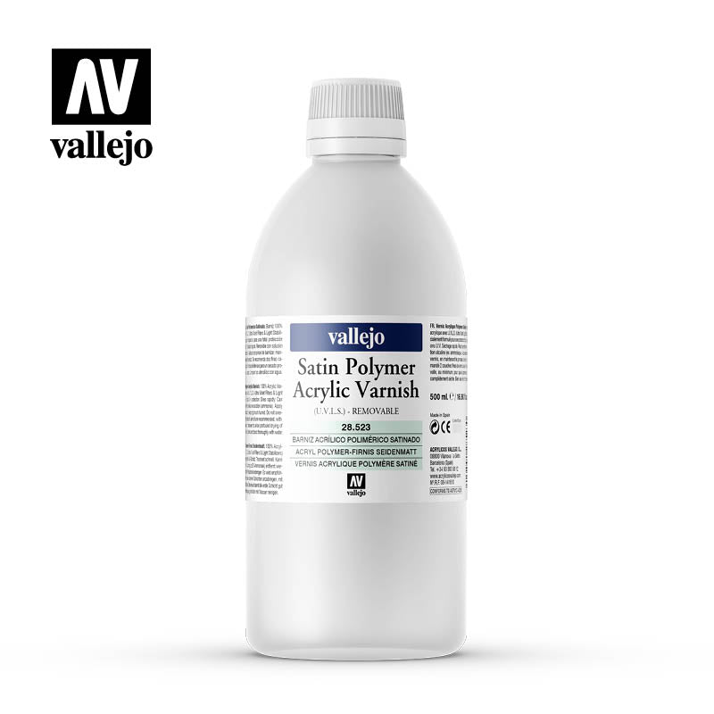 28.523 - Satin Polymer Varnish - 500 ml