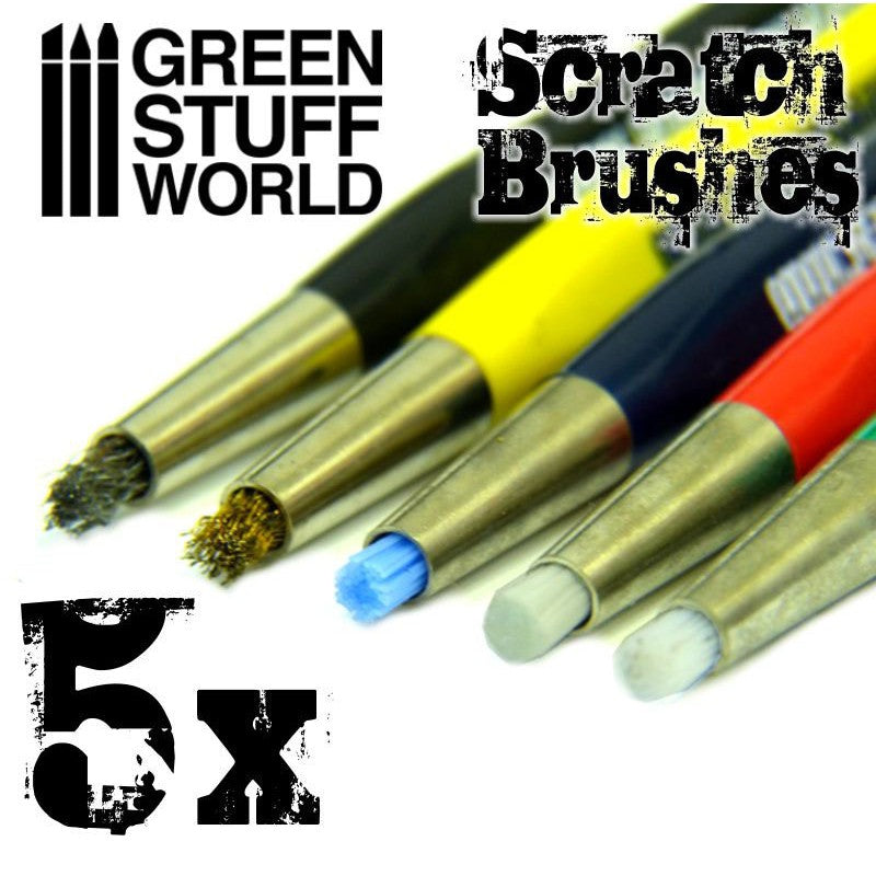 1650 - Scratch Brush Set 5 pc