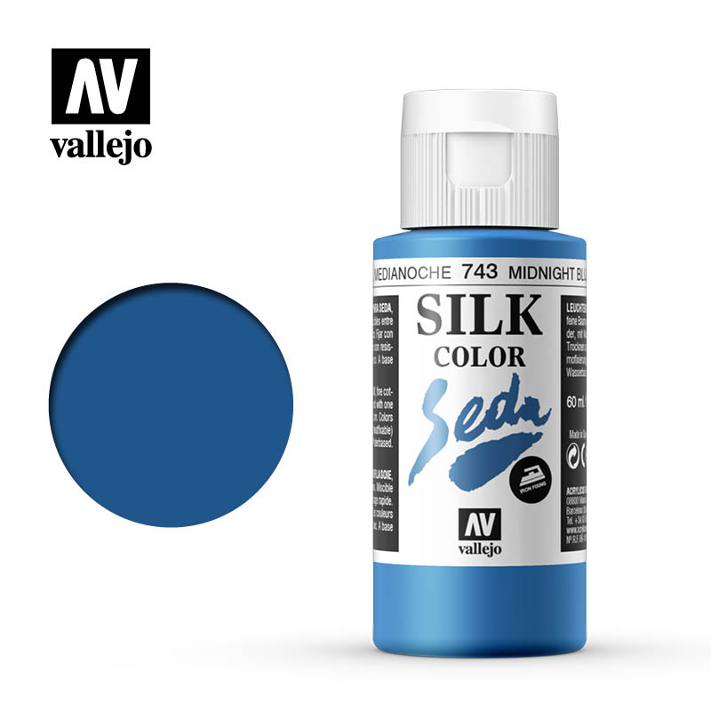 43.743 -  Midnight Blue - Silk Color 60 ml