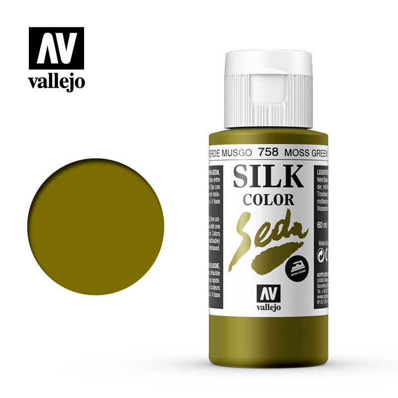 43.758 - Moss Green - Silk Color 60 ml