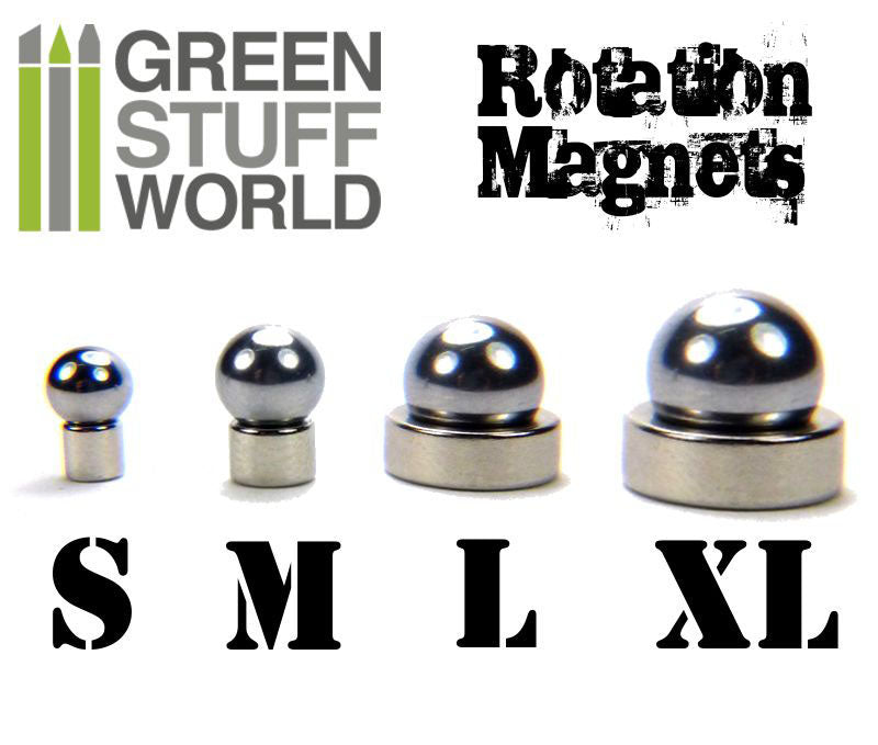 Rotation Magnets 10 + 12mm (Size XL) Pack