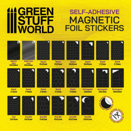1047 - Steel Rubber Sheet 0,9mm self adhesive