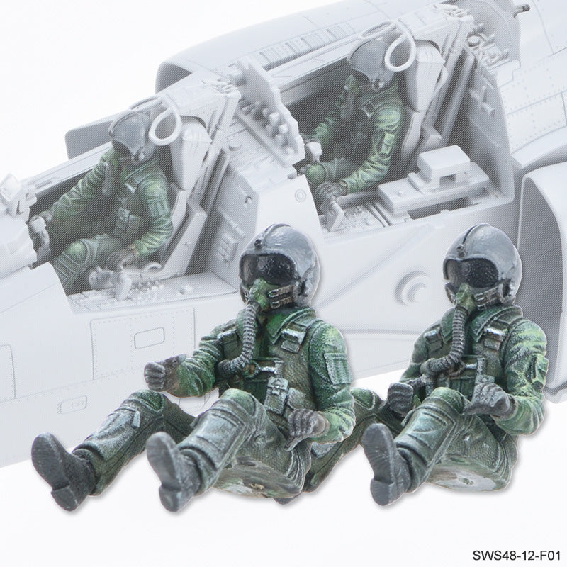 Zoukei-Mura - 1/48 JASDF Forward Facing Pilot Figure Set