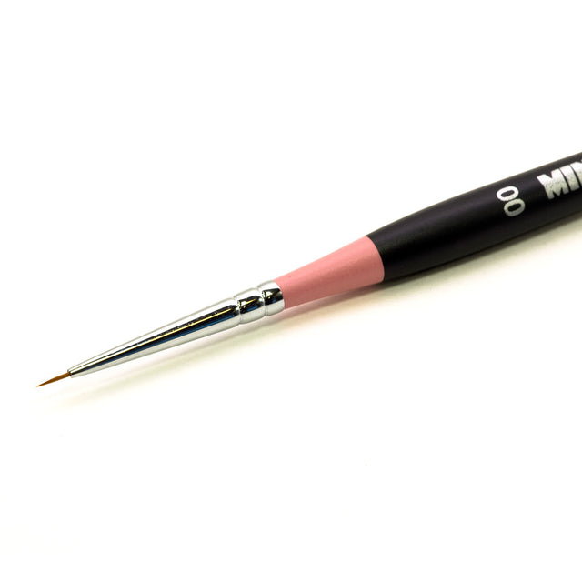 T-009 - Brush Mini War Paint -  Kolinsky Brush No. 00