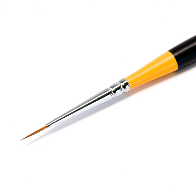 T-010 - Brush Mini War Paint -  Kolinsky Brush No. 0 (Series Liner)