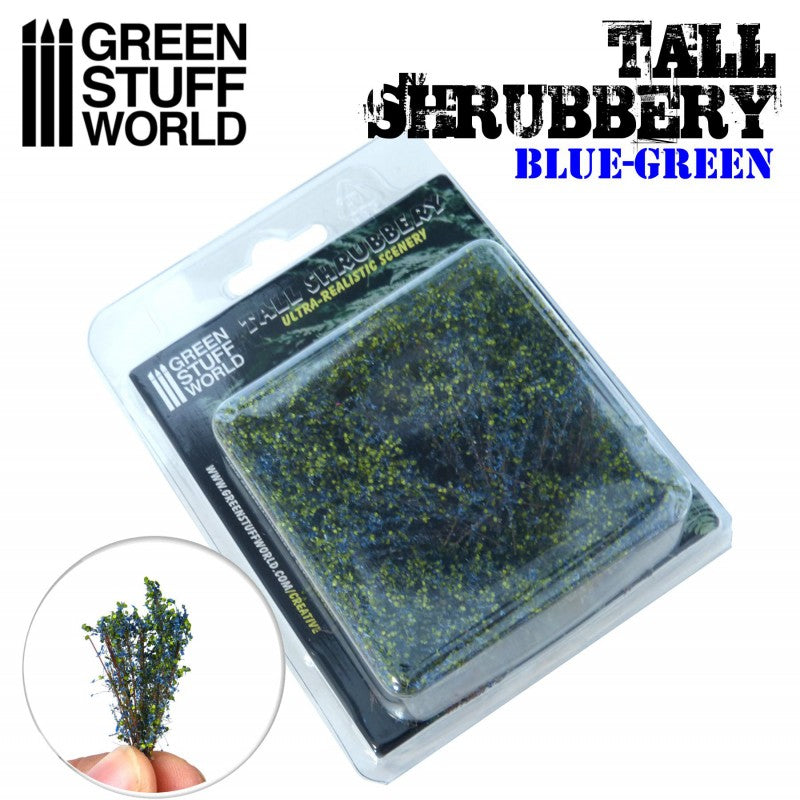 9928 - Tall Shrubbery - Blue Green