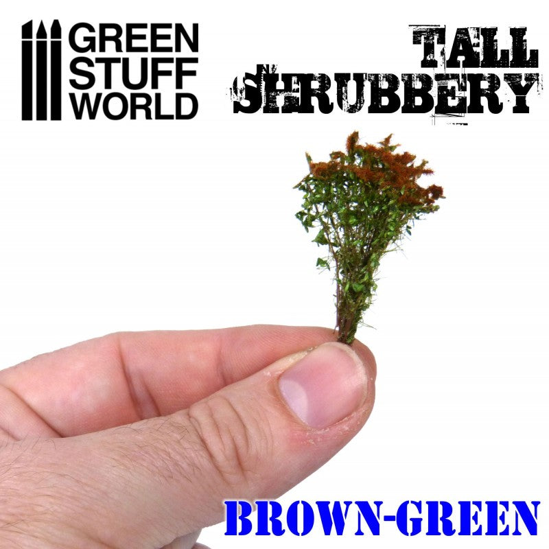 9930 - Tall Shrubbery - Brown Green
