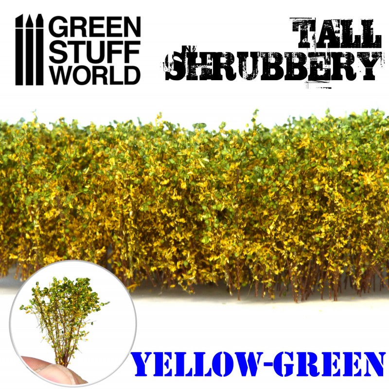9926 - Tall Shrubbery - Yellow Green