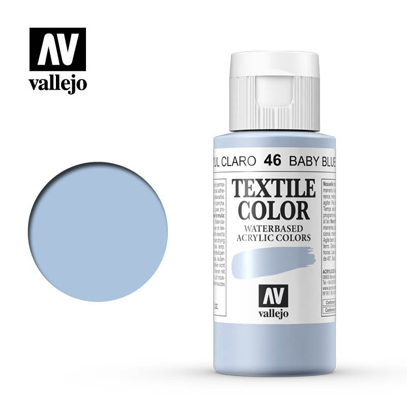 40.046 - Baby Blue - Opaque - Textile Color - 60 ml