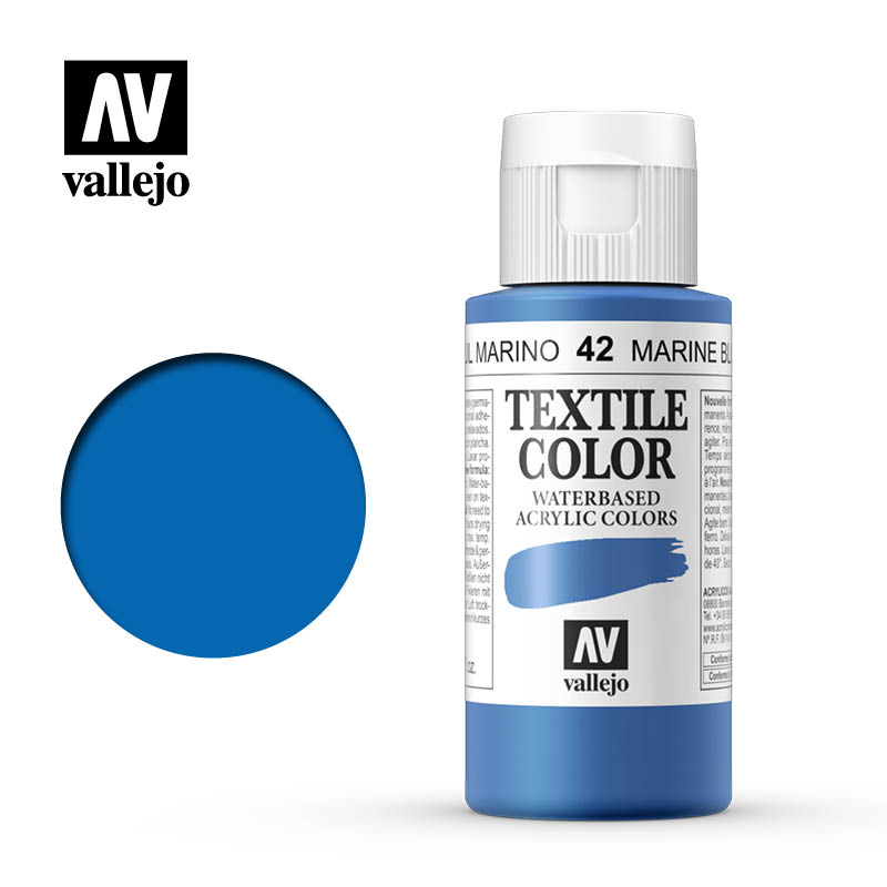 40.042 - Marine Blue - Opaque - Textile Color - 60 ml