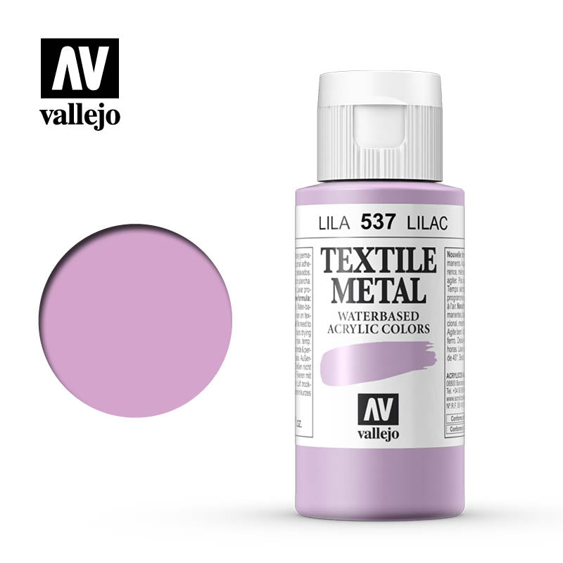 40.537 - Lilac - Metallic - Textile Color - 60 ml