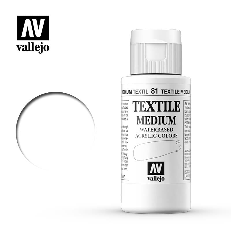40.081 - Textile Medium - Textile Color - 60 ml