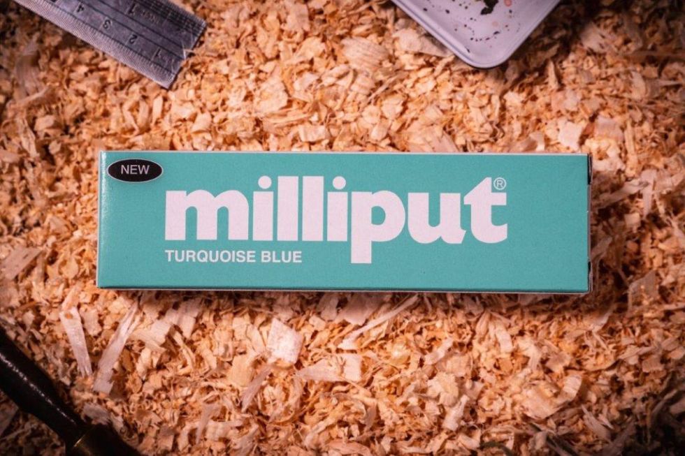 Milliput Turquoise - 113.4 grams