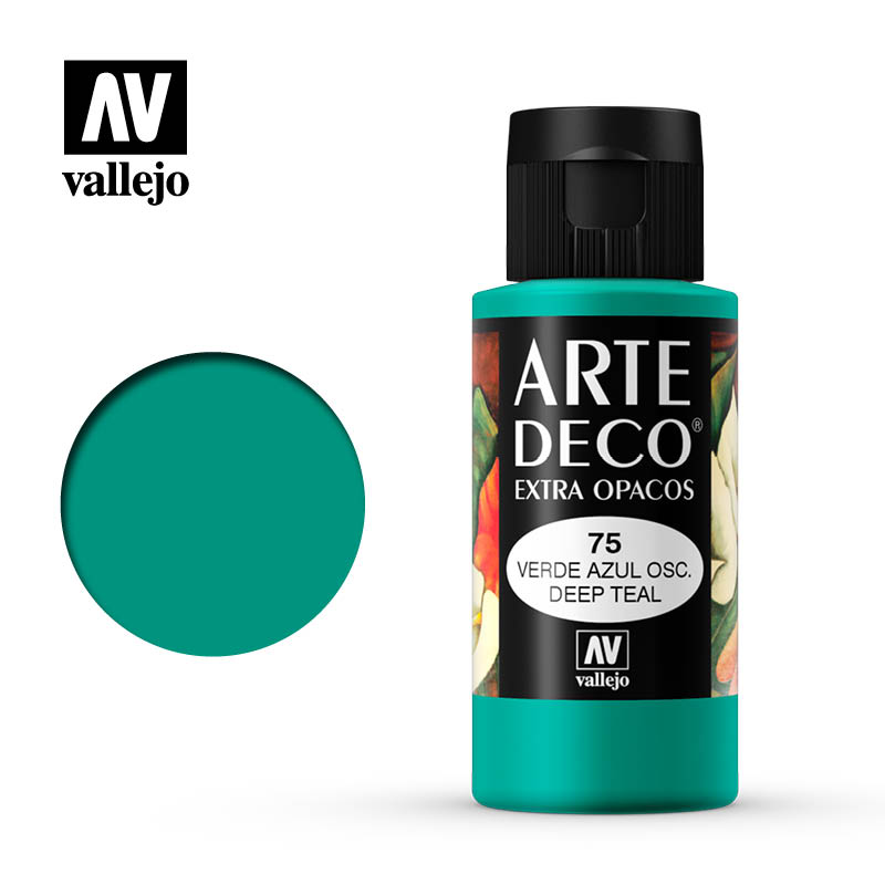 85.075 - Deep Teal - Arte Deco - 60 ml