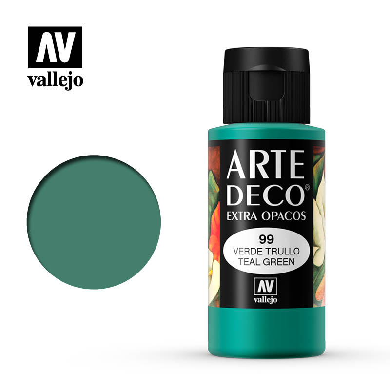 85.099 - Teal Green - Arte Deco - 60 ml
