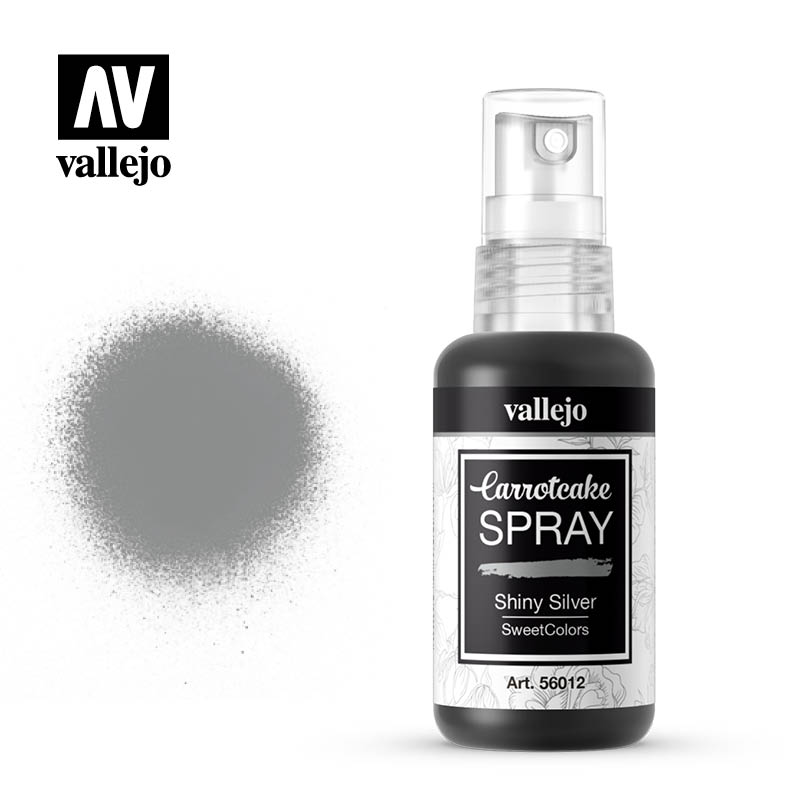 56.012 - Shiny Silver - Carrotcake Spray - 55 ml