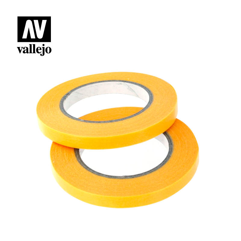 T07005 - Precision Masking Tape 6 mm x 18 m Twin Pack - Vallejo Tools