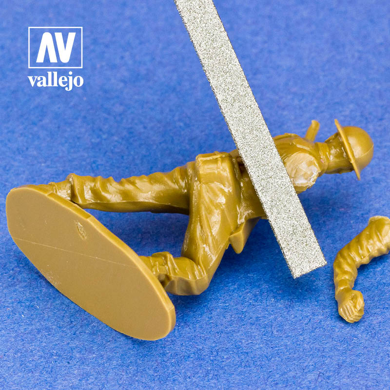 T03002 - Set of 5 Diamond Needle Files  - Vallejo Tools