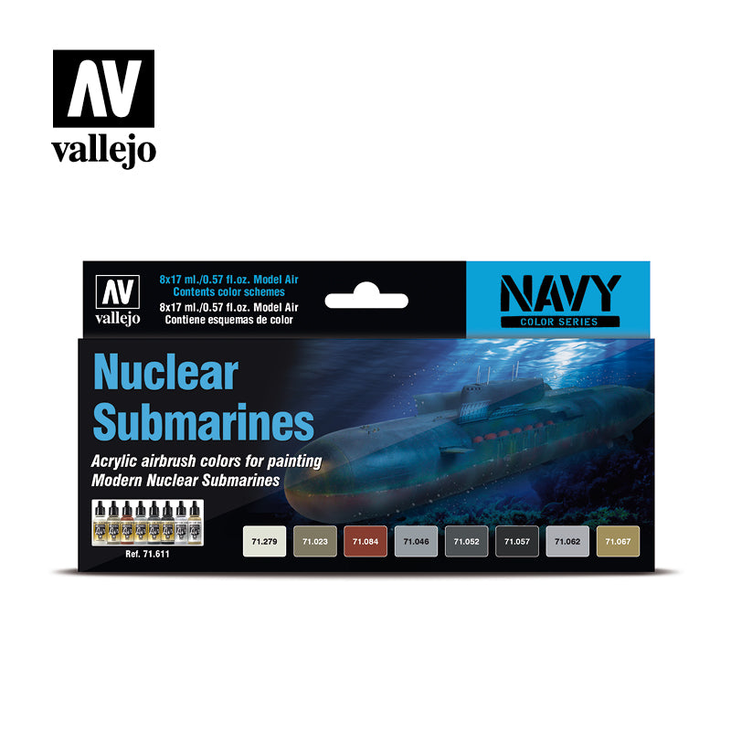71.611 Nuclear Submarines - Model air Set