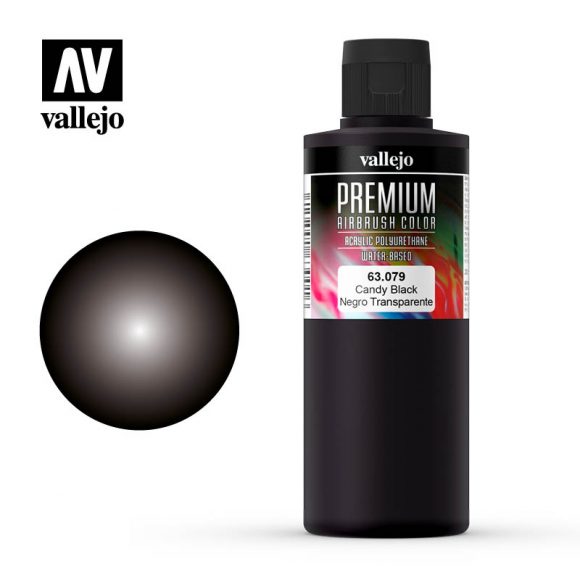 63.079 - CANDY BLACK  - Premium Airbrush Color - 200 ml