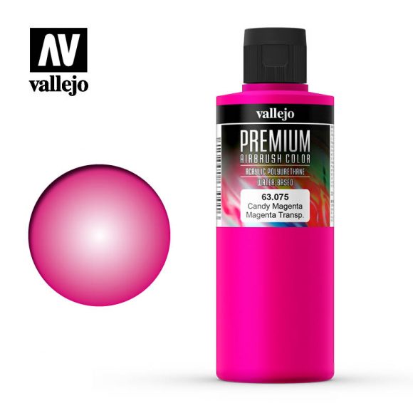 63.075 - CANDY MAGENTA - Premium Airbrush Color - 200 ml