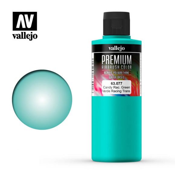63.077 - CANDY RACING GREEN - Premium Airbrush Color - 200 ml