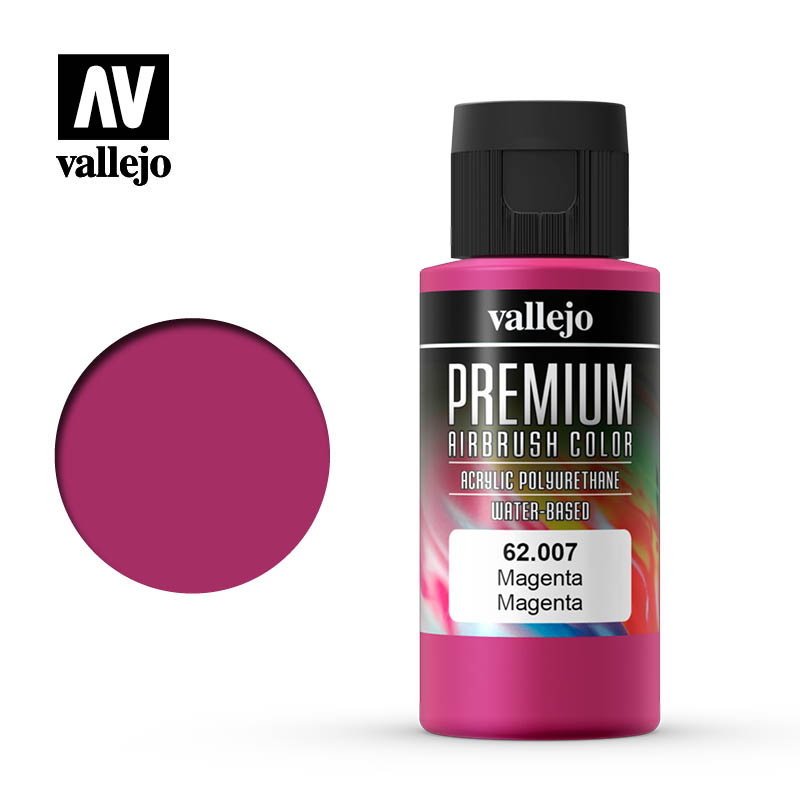 62.007 - Magenta - Opaque  - Premium Airbrush Color - 60 ml