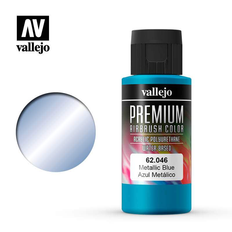 62.046 - Metallic  Blue - Premium Airbrush Color - 60 ml
