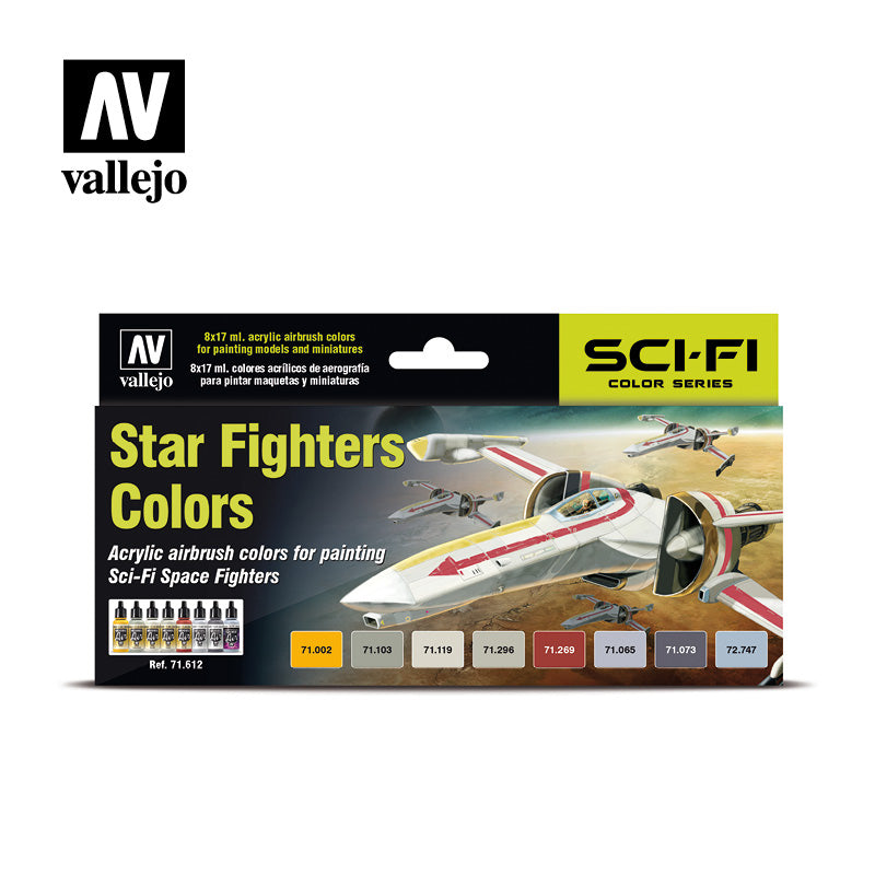 71.612 Star Fighters Colors (8) - Model air Set