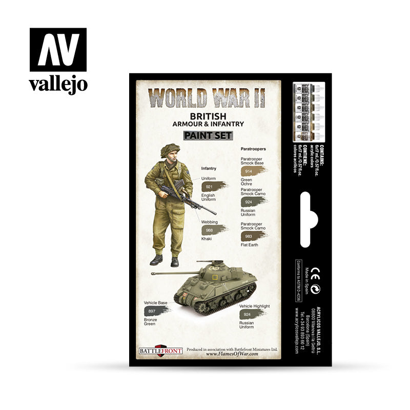 70.204 - WWII British Armour & Infantry (6)