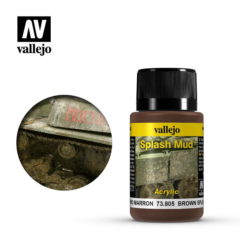 73.805 Brown Splash Mud - Vallejo Weathering Effects