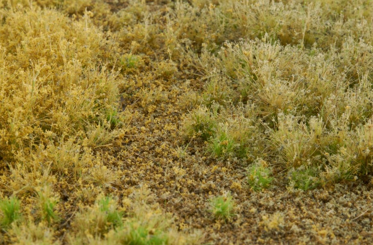 WB-M010 - Grass Mat - Rough Meadow Fall Weeds E - Martin Welberg Scenic Studios