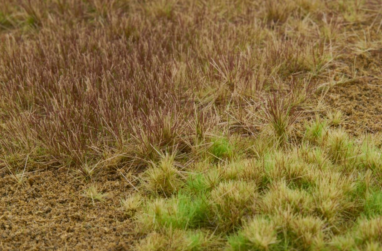 WB-M011 - Grass Mat - Rough Meadow Winter F - Martin Welberg Scenic Studios