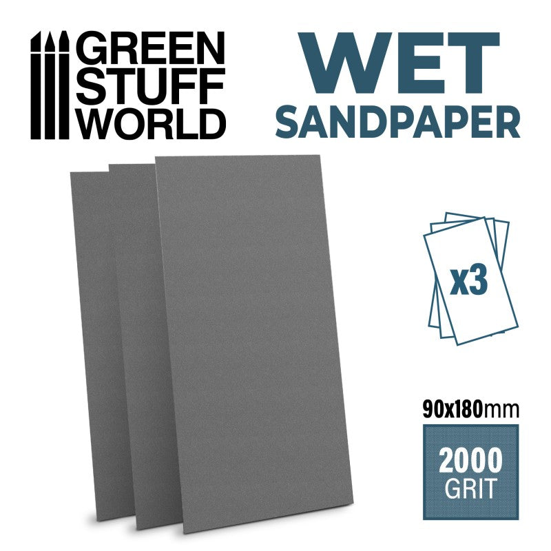 10704 - Wet Waterproof Sandpaper 2000 Grit