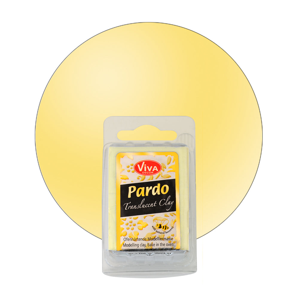 PARDO - Translucent Clay - Yellow Transparent - 56g