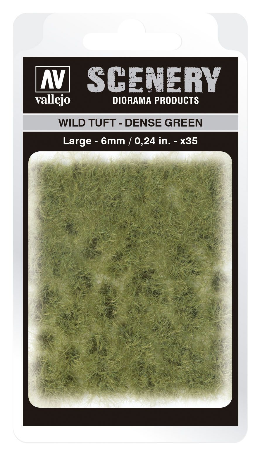 SC413 - Wild Tuft - Dense Green - 6 mm